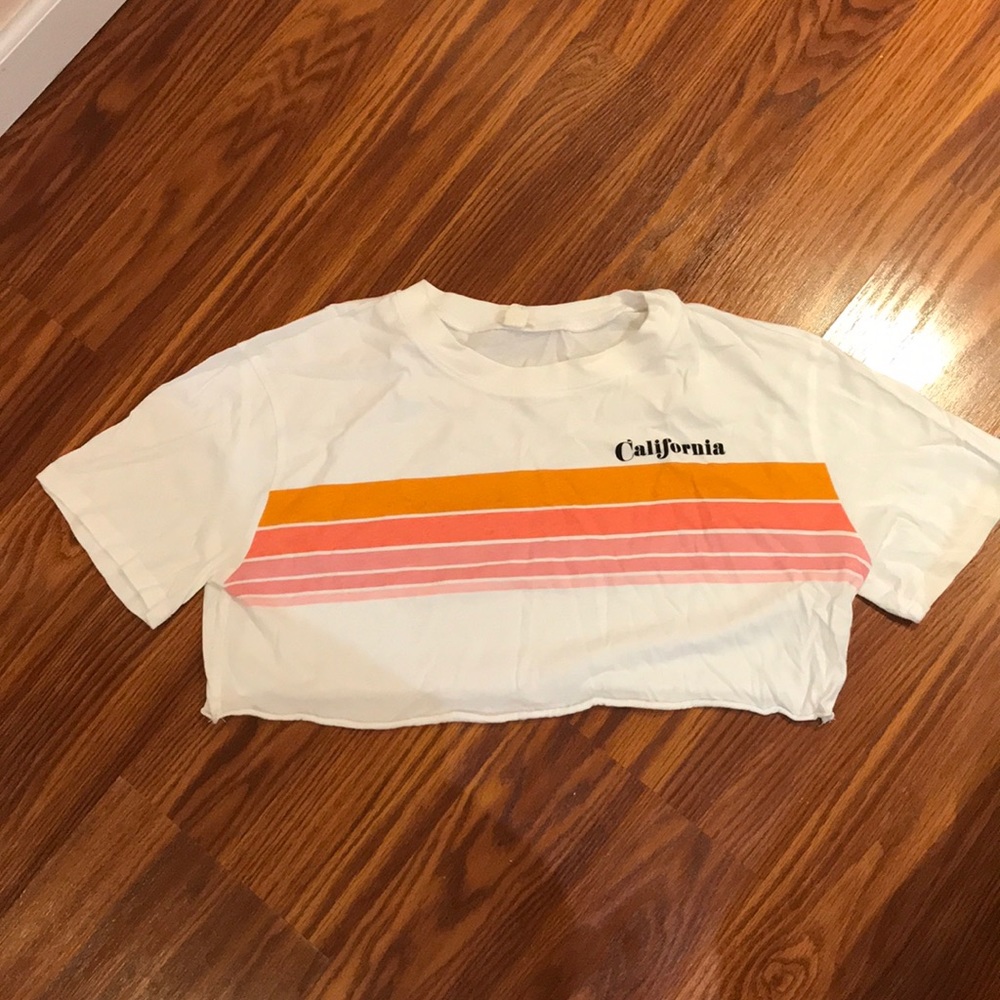 Cropped California shirt